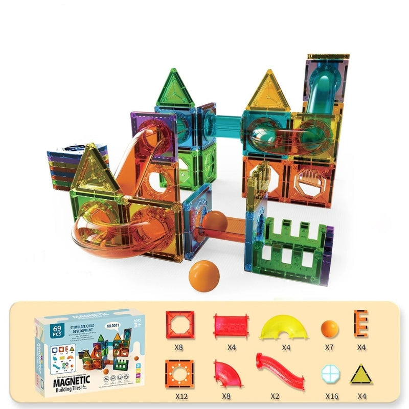 GlowTiles – Set of light-up building tiles for children with creative building blocks 1