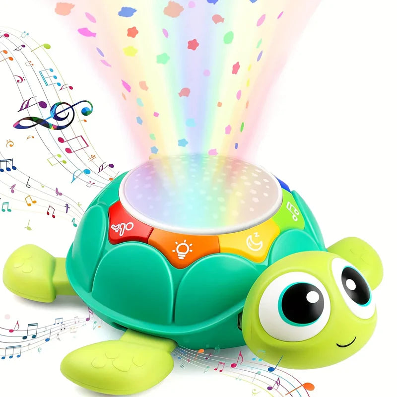 GlowTurtle – Turtle projector toy with soothing lights and engaging music 1