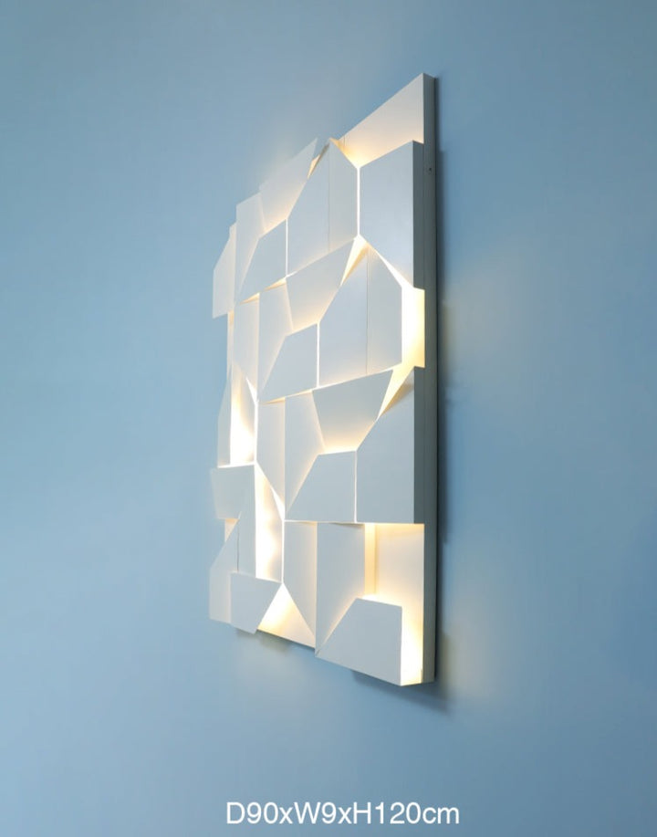 GlowVista – Modern 3D Wall Lamp for Breathtaking Visual Effects 7