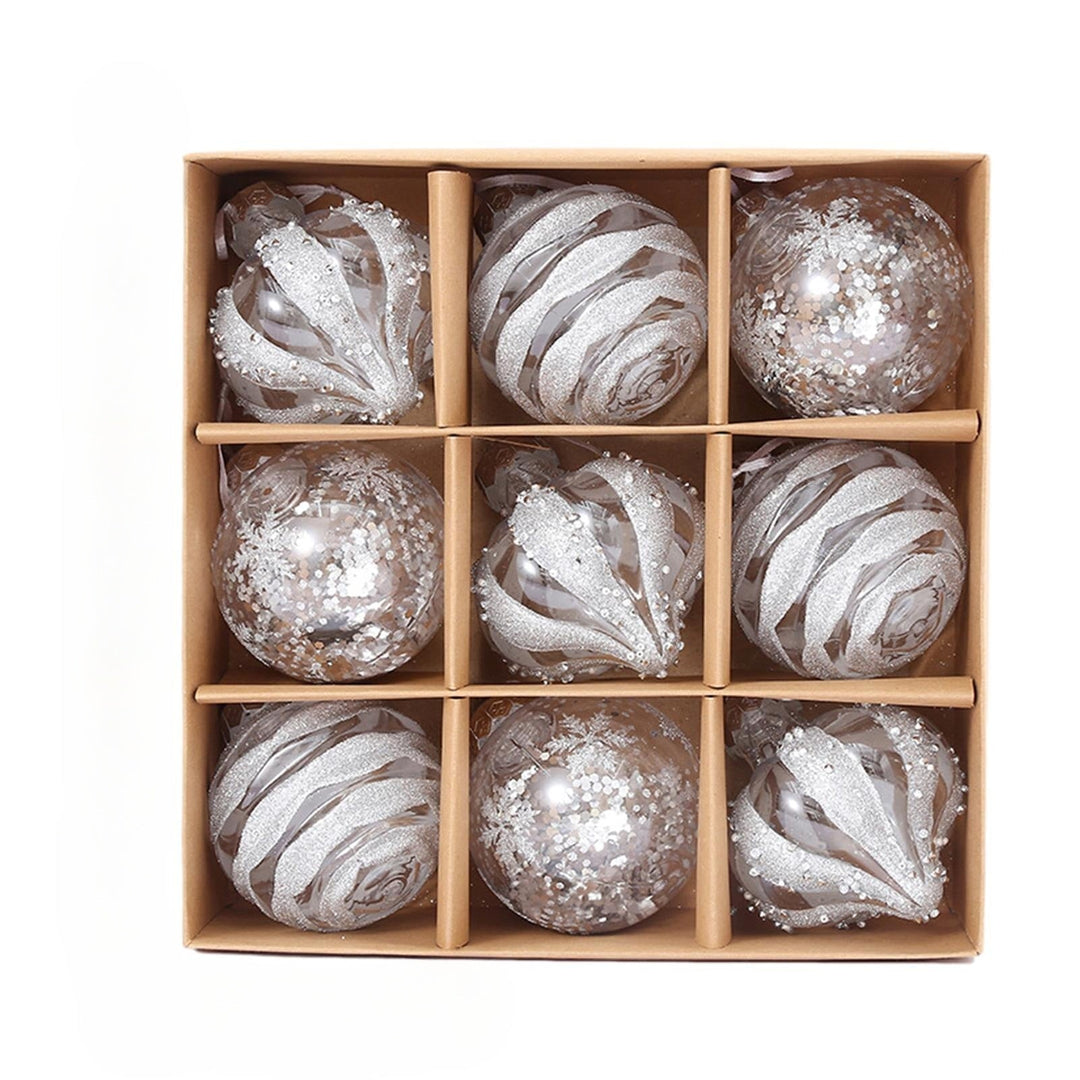 GoldElegance | Luxury Golden Bauble Set for Christmas Tree 2