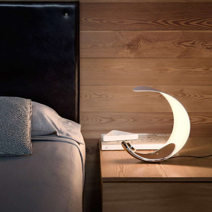GraceGlow - Table Lamp with Elegant Swirls and Soft Glow 6