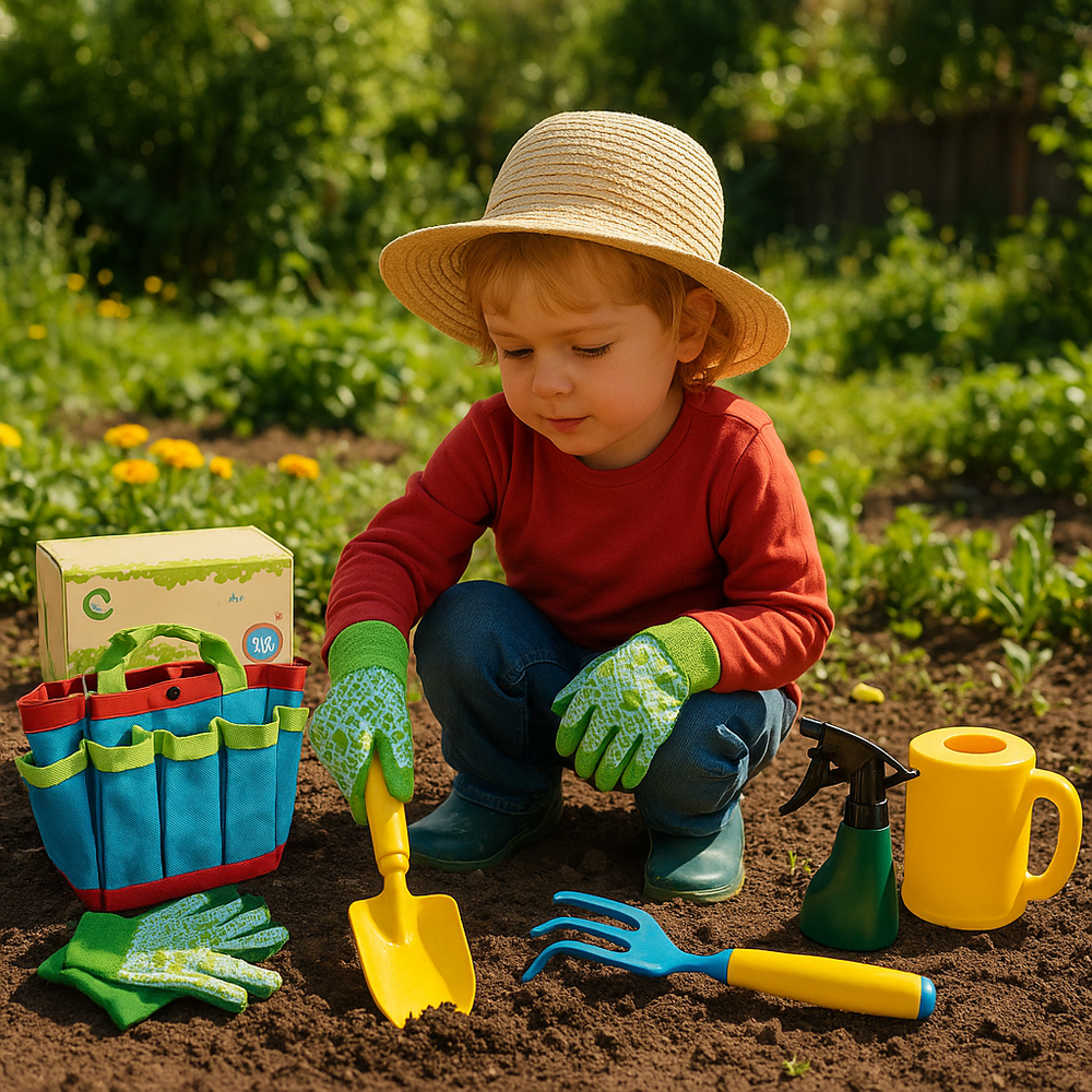 GreenThumbs™ - Safe Garden Tool Set for Kids 1