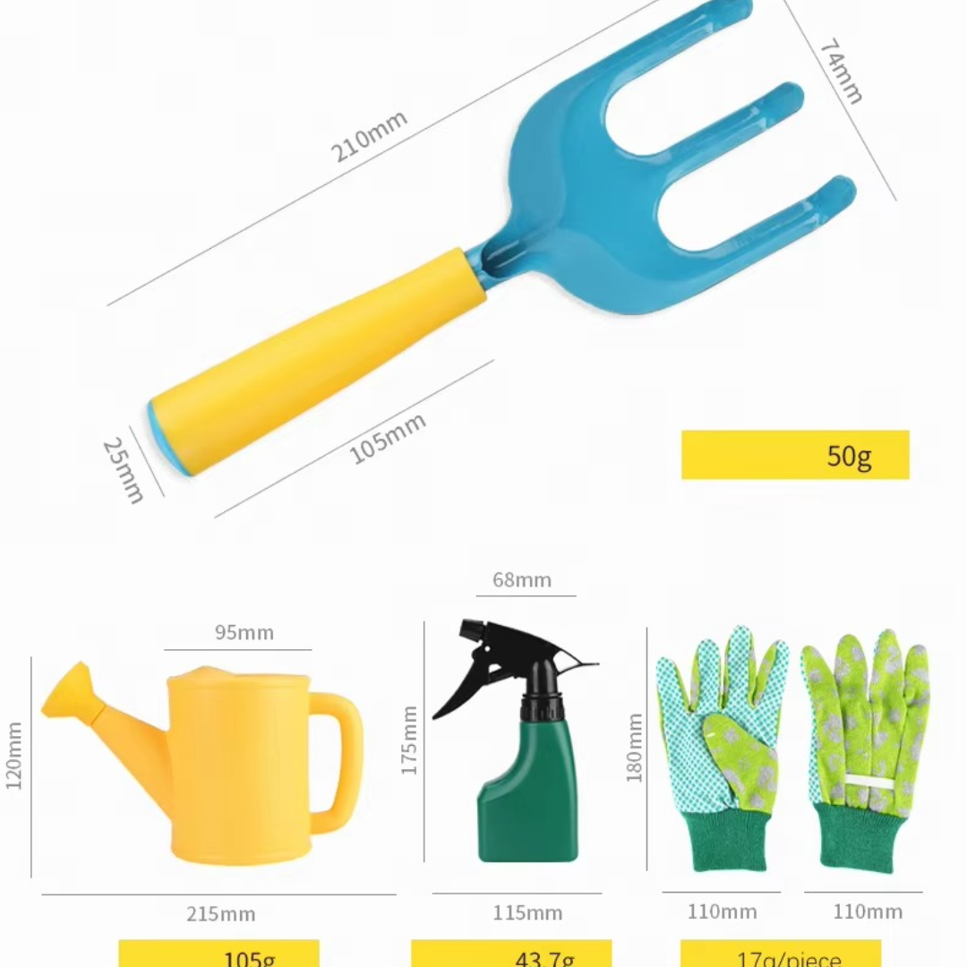 GreenThumbs™ - Safe Garden Tool Set for Kids 4