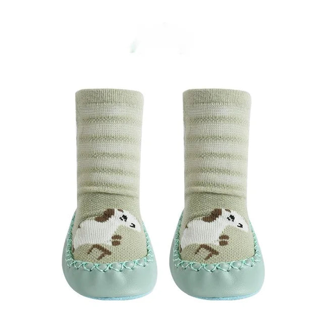 GripSocks™ – Non-slip Socks with Animal Print – Baby Socks Shoes 9