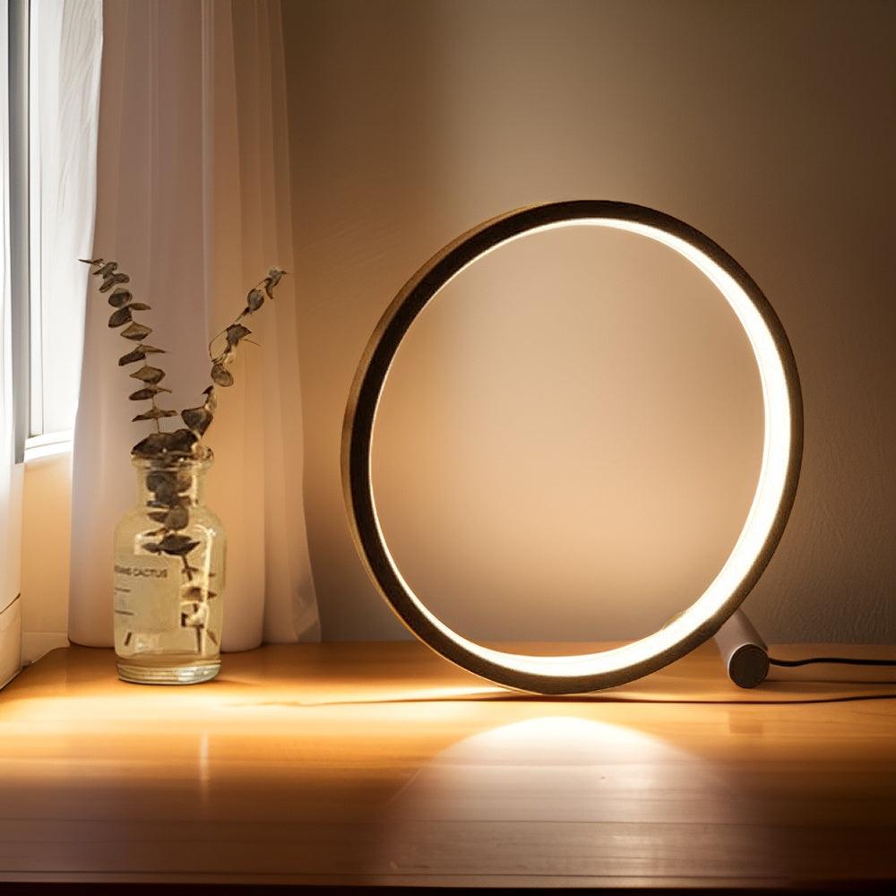 HaloBeam - Modern Circle Table Light 4