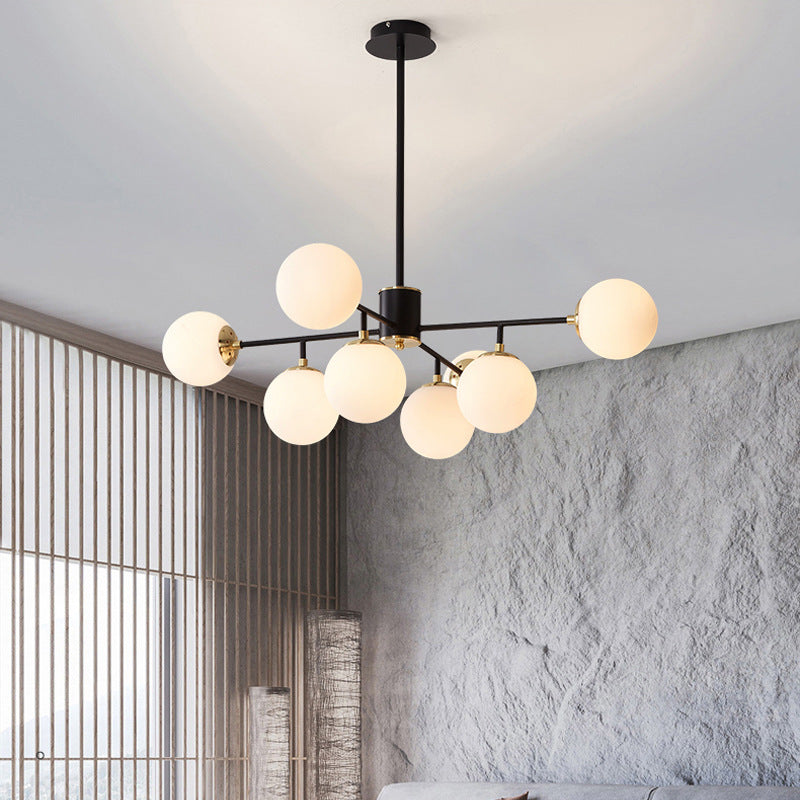 Halyn | Scandinavian Glass Chandelier for Modern Living 0
