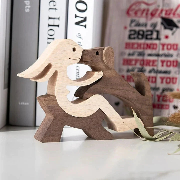Hand-Carved Wooden Animal Figures – Eco-Friendly Home Decor and Unique Gift for Animal Lovers 10