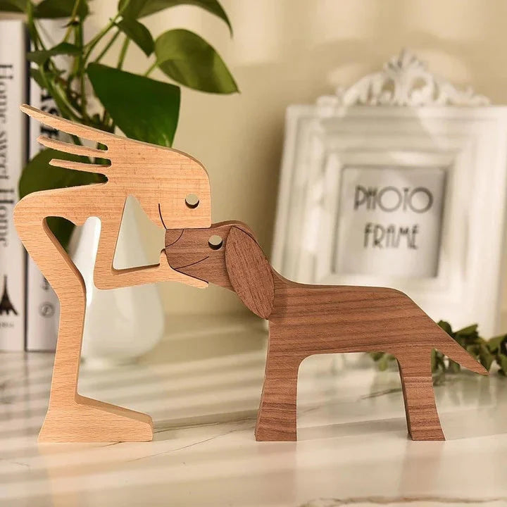 Hand-Carved Wooden Animal Figures – Eco-Friendly Home Decor and Unique Gift for Animal Lovers 11