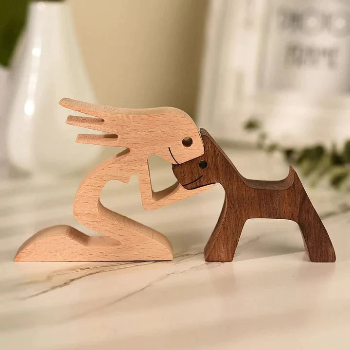 Hand-Carved Wooden Animal Figures – Eco-Friendly Home Decor and Unique Gift for Animal Lovers 8