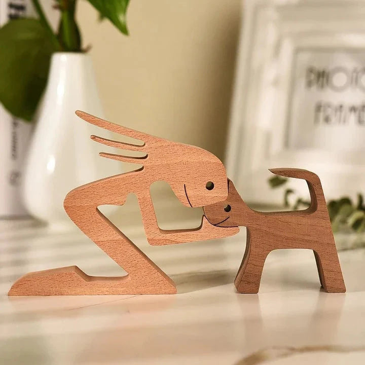 Hand-Carved Wooden Animal Figures – Eco-Friendly Home Decor and Unique Gift for Animal Lovers 9