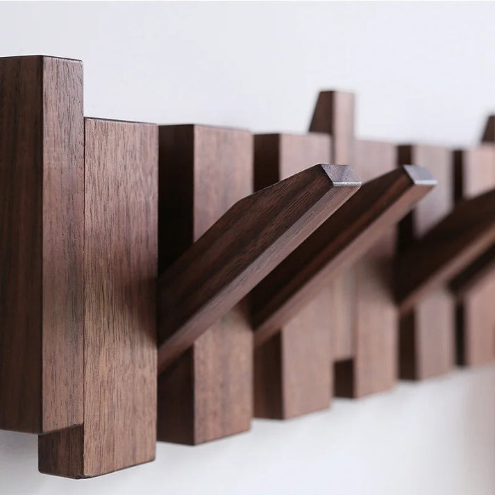 HarmoniaWood | Elegant Artistic Wooden Piano Coat Rack 0