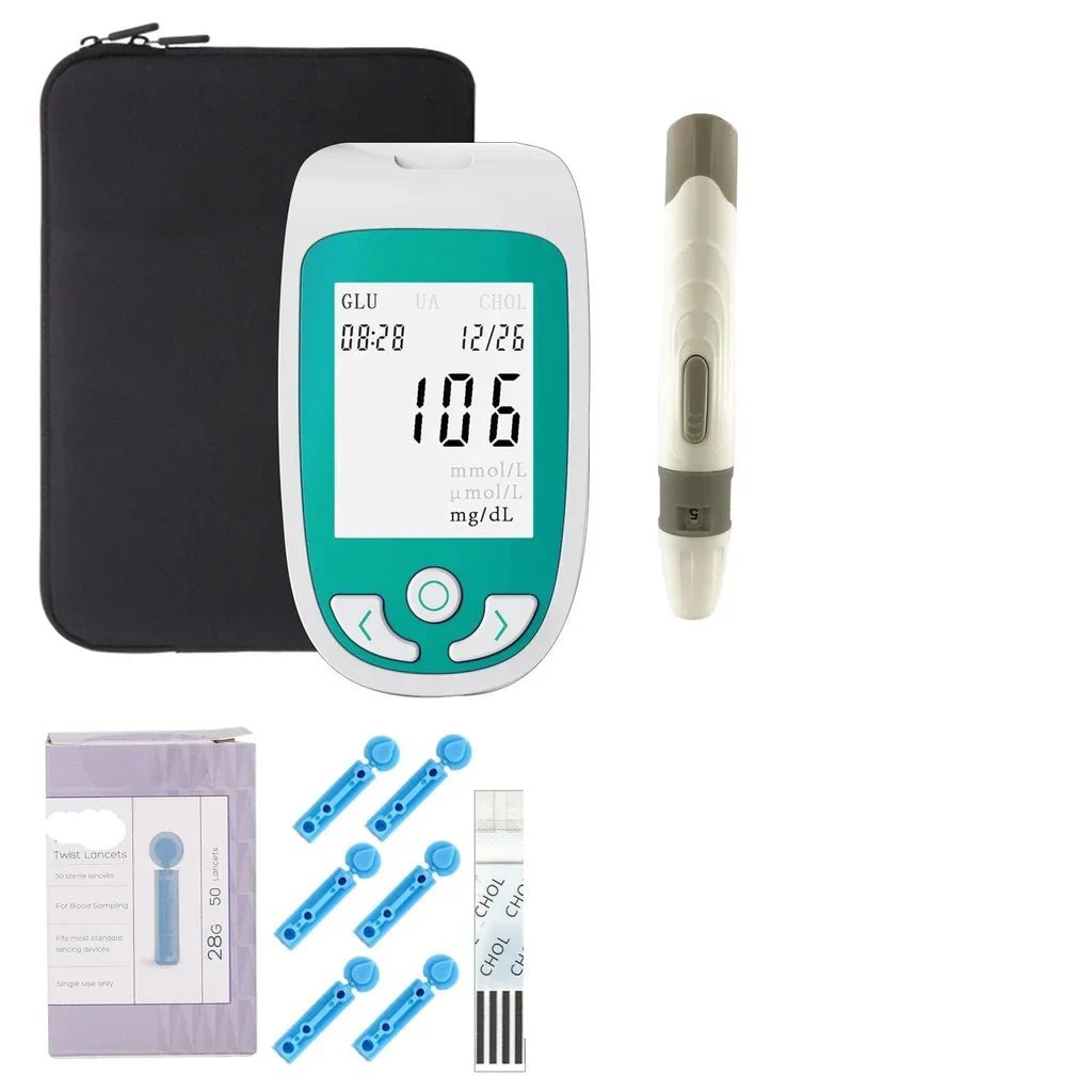 HealthWave | Accurate Portable Blood Sugar Test Kit for Home Monitoring 0