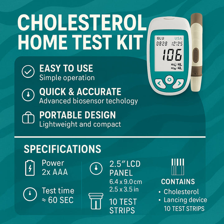 HealthWave | Accurate Portable Blood Sugar Test Kit for Home Monitoring 3