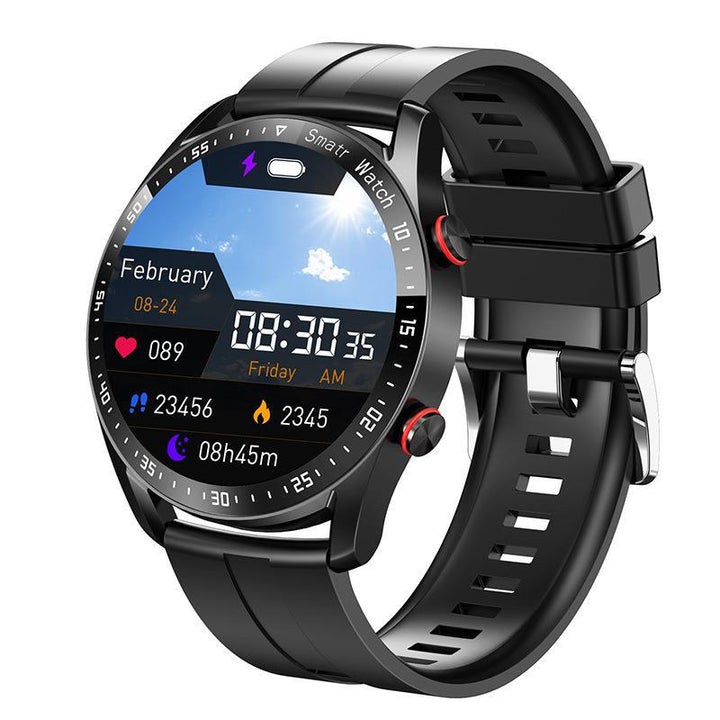 Health Monitoring Smartwatch with Blood Glucose Tracking, Waterproof Design, and Large 1.45-Inch HD Screen 1