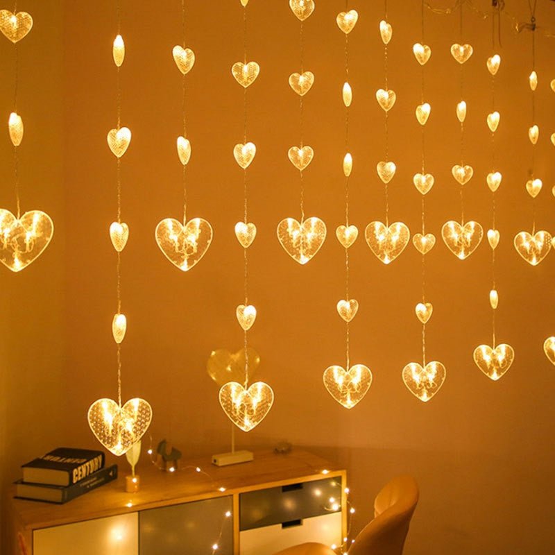 HeartGlow | Romantic Fairy String Lights with Heart-Shaped LED Design 11