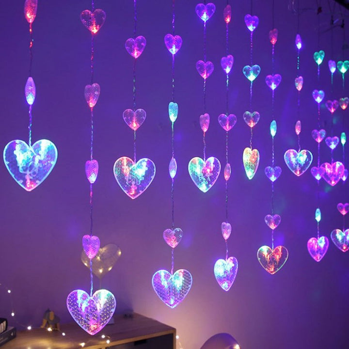HeartGlow | Romantic Fairy String Lights with Heart-Shaped LED Design 9