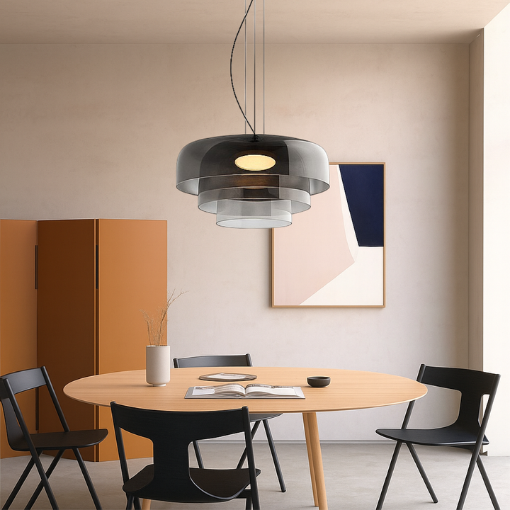 Helvyn | Minimalist Glass Pendant Light for Contemporary Interiors 5