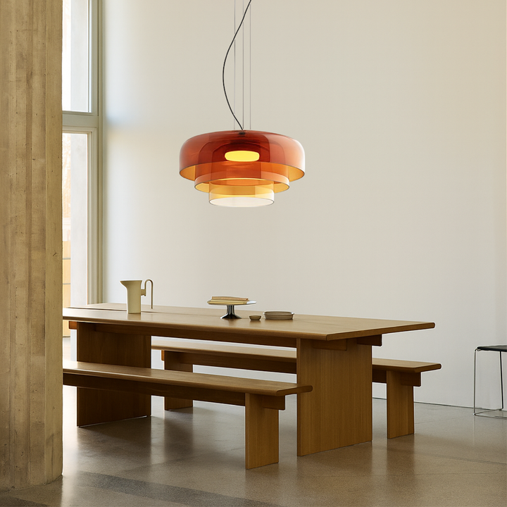 Helvyn | Minimalist Glass Pendant Light for Contemporary Interiors 6