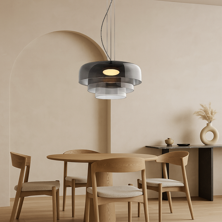 Helvyn | Minimalist Glass Pendant Light for Contemporary Interiors 7