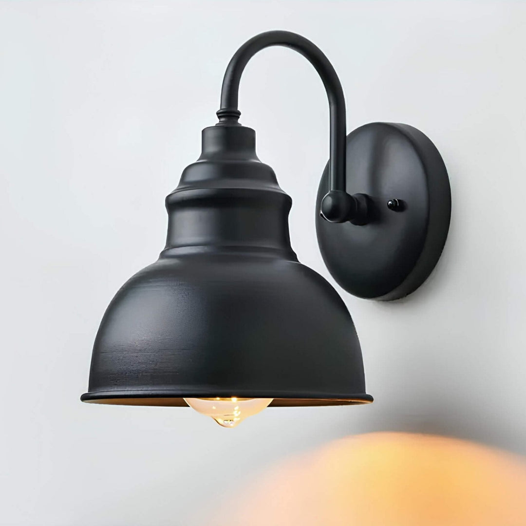 Heritage Outdoor Sconce – A rust-resistant, vintage-style wall lantern for patios and gardens. 4