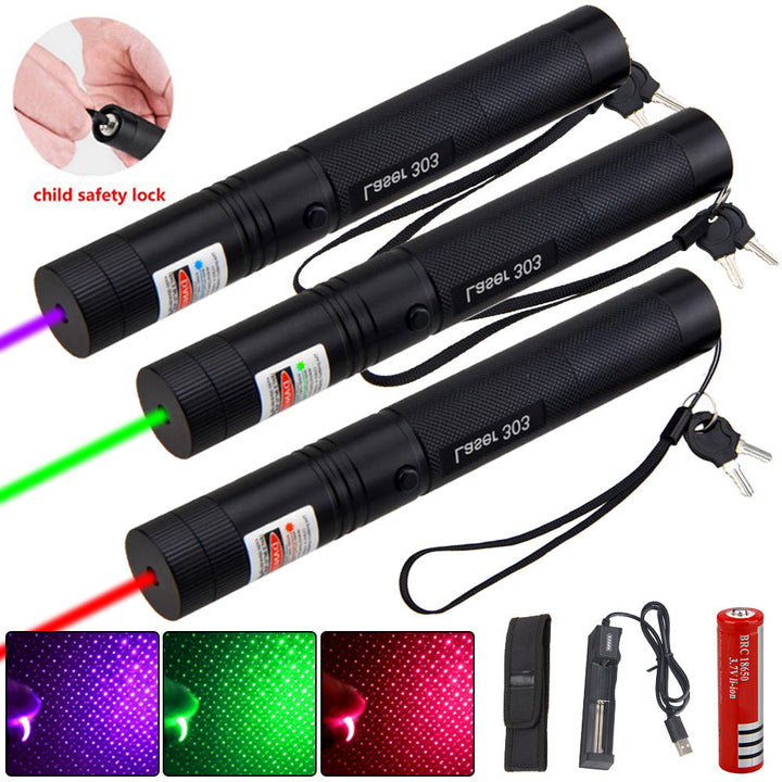 High-Power Rechargeable Laser Pointer for Outdoor Use 3