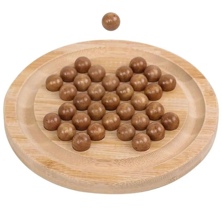Houten Bordspel Chess Connect - Compact Reisspel voor Beginners, Ideaal voor Strategisch Denken en Gezellige Familieactiviteiten 0