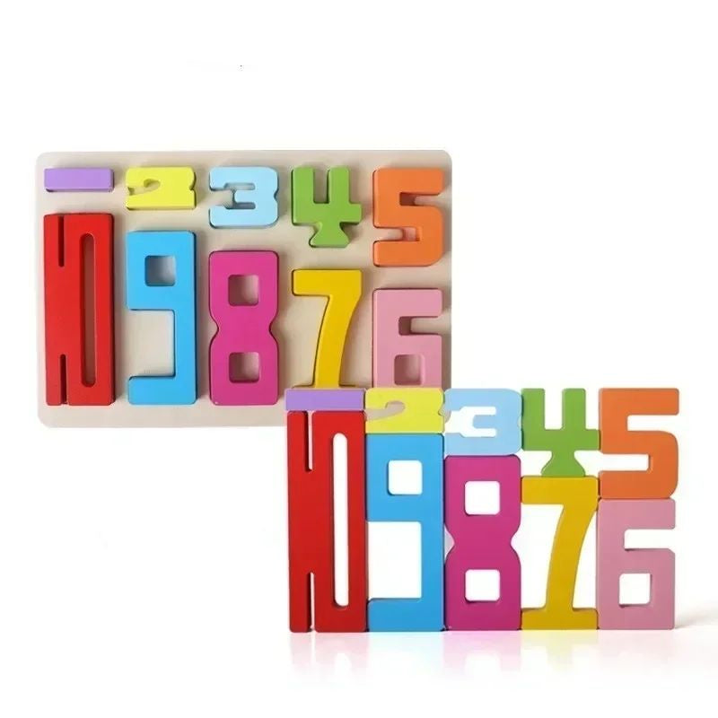 Houten Leerblokken voor Kinderen van 4-8 Jaar - Creatief Spel en Probleemoplossing, Veilig en Duurzaam Houten Speelgoed 0