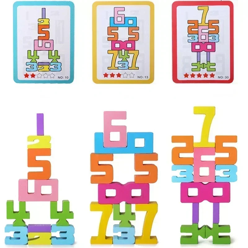 Houten Leerblokken voor Kinderen van 4-8 Jaar - Creatief Spel en Probleemoplossing, Veilig en Duurzaam Houten Speelgoed 5