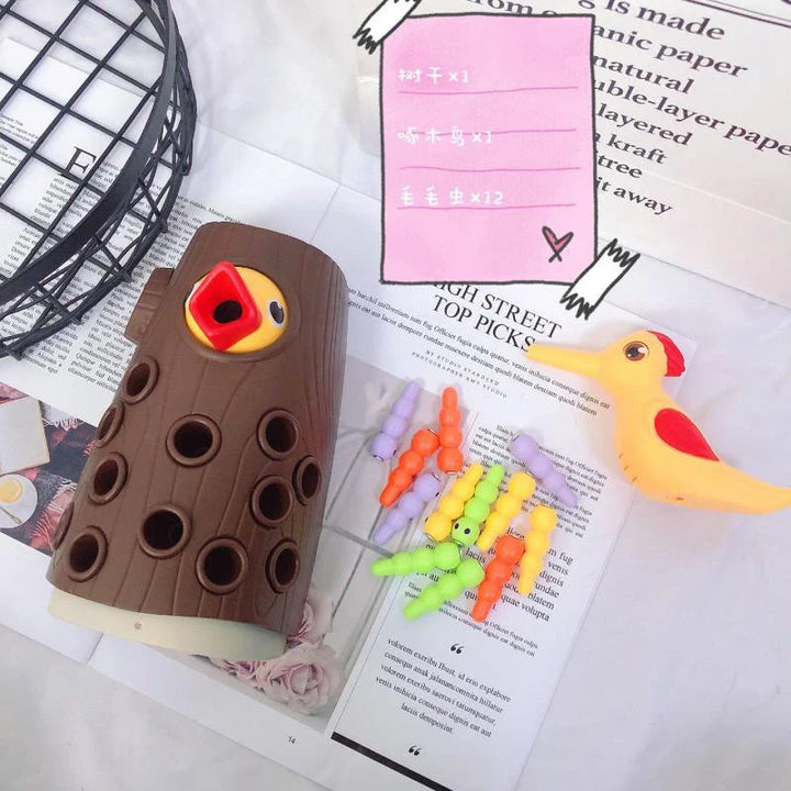 Houten Montessori Speelgoed Fijne Motoriek Magnetisch Ontwikkeling voor Kinderen 4