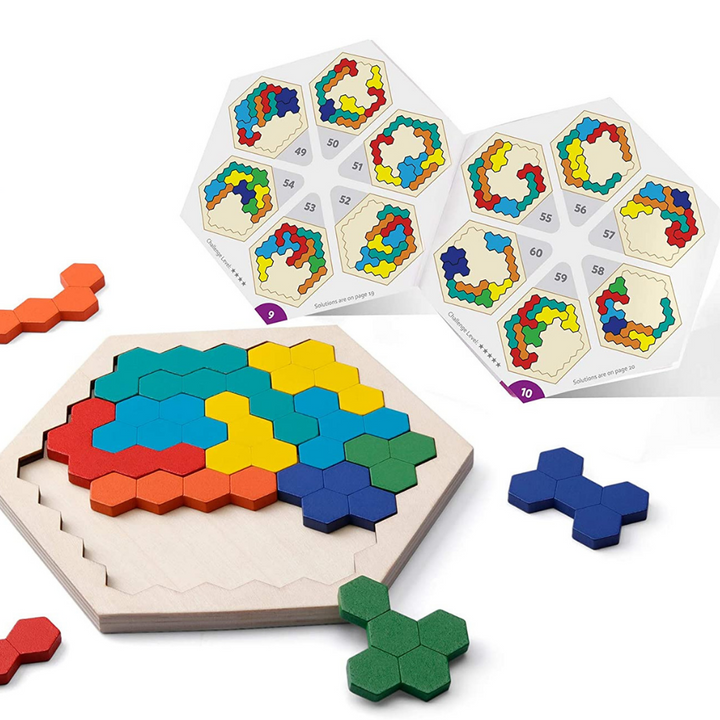 Houten Puzzel Peutertuin Geometrische Vormen Educatief Voor Kinderen Vanaf 2 Jaar 3