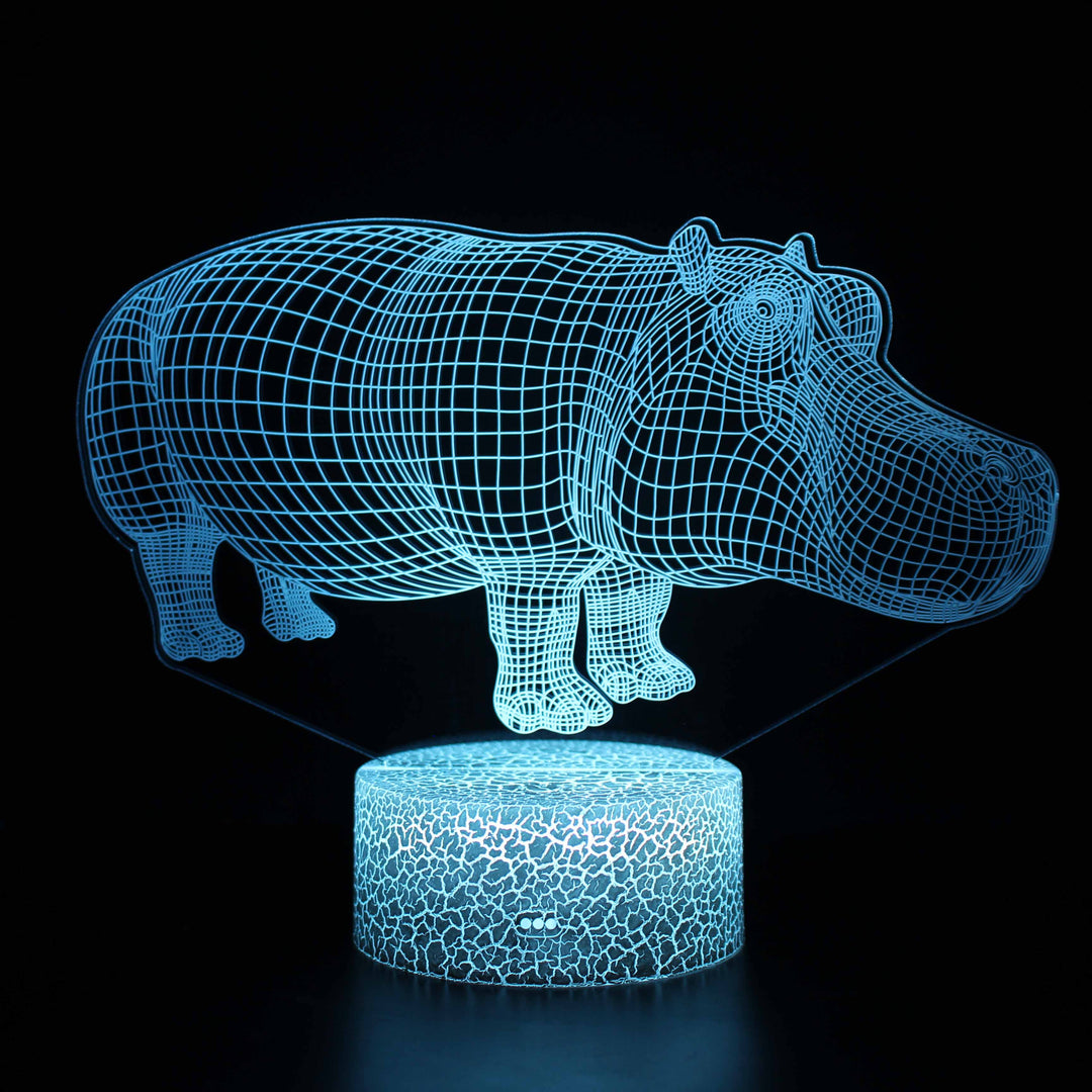 IllumiCraft | 3D Optical Illusion LED Night Lamp with Soft Ambient Lighting 0
