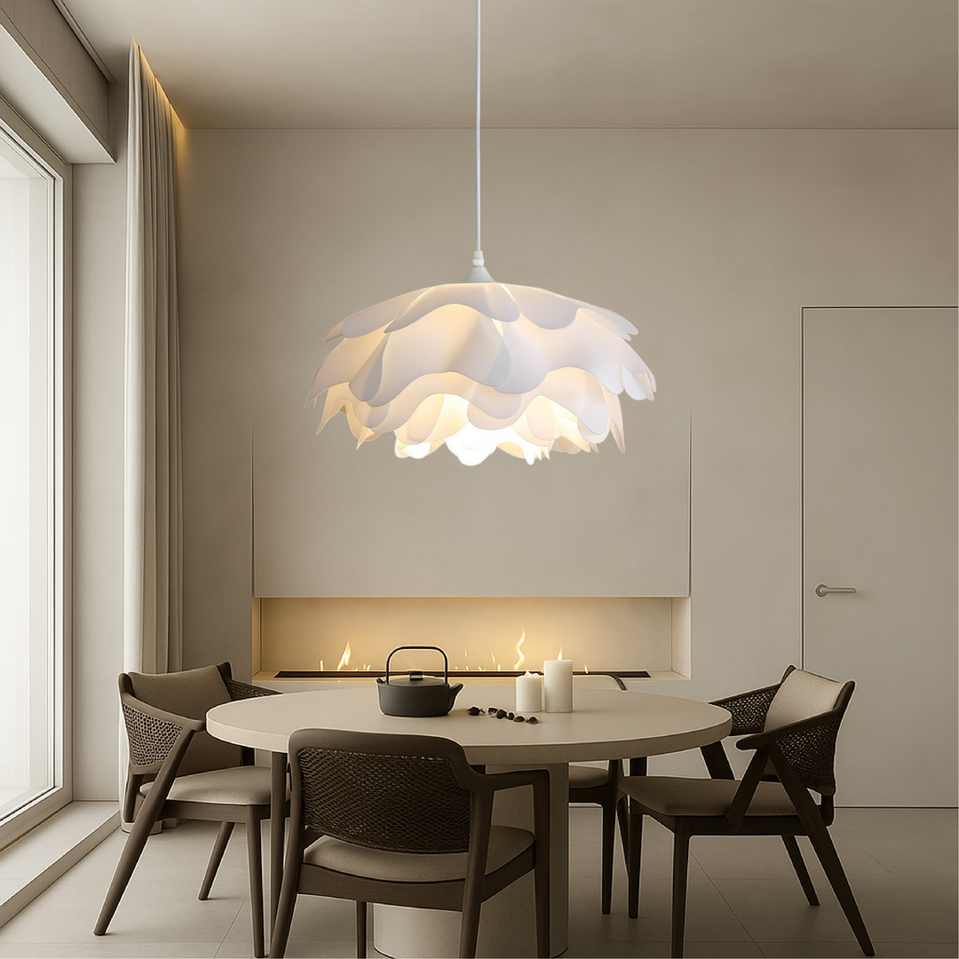 Illuno | Elegant Mud-Toned Pendant Lamp for Subtle Lighting 4