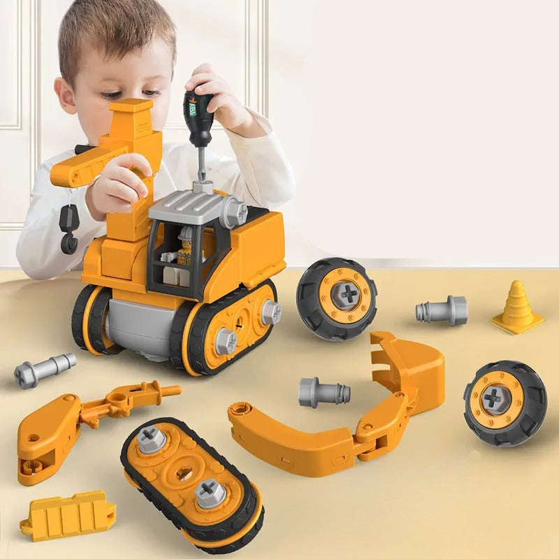 Ingenieurs Bouwset voor Kinderen – Creatief Speelgoed met Gereedschap en Veilig ABS-Materiaal, Geschikt voor Jongens en Meisjes vanaf 4 Jaar 1