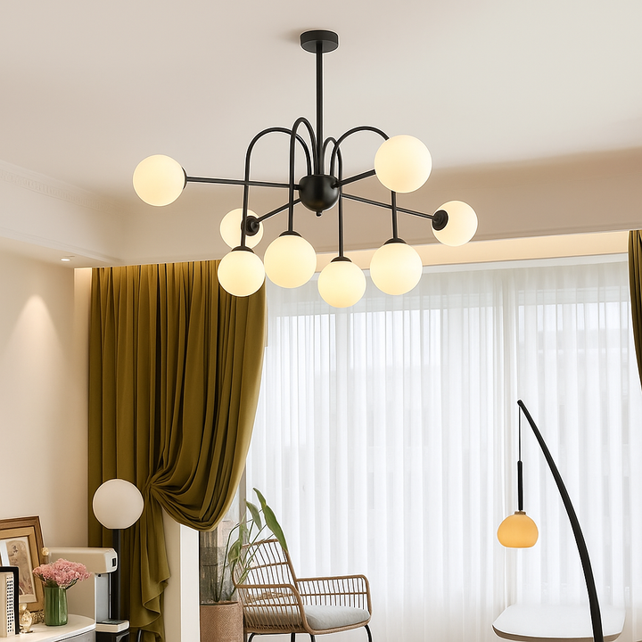 Inlora | Artistic Beam Chandelier for Contemporary Interiors 1