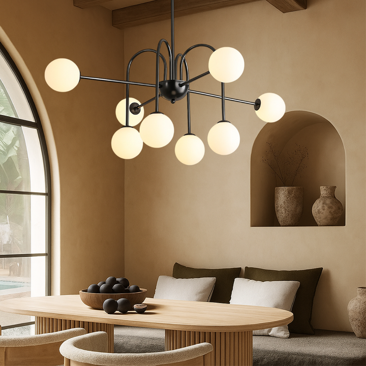Inlora | Artistic Beam Chandelier for Contemporary Interiors 2