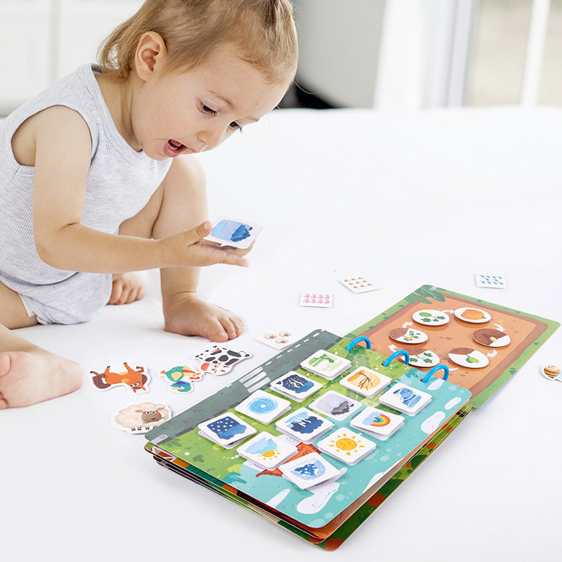 Interactief Boek voor Kinderen Dino's en Boerderijdieren Waterafstotend Karton 1