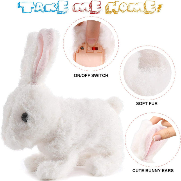 Interactive Cuddly Bunny - HoppyMate 3