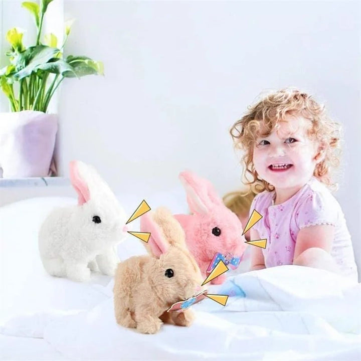 Interactive Cuddly Bunny - HoppyMate 8