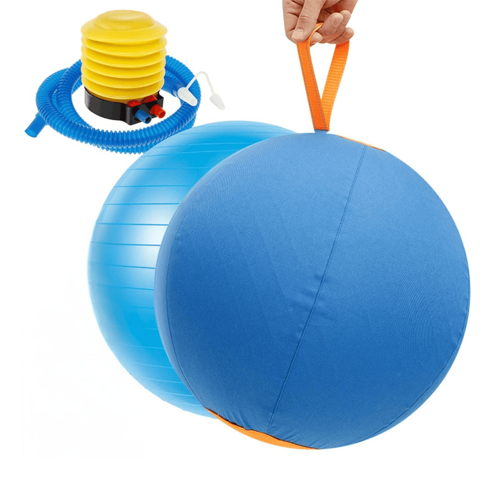 Interactive Dog Shepherd's Ball for Agility Training – Durable PVC and Polyester, Two Sizes Available 2