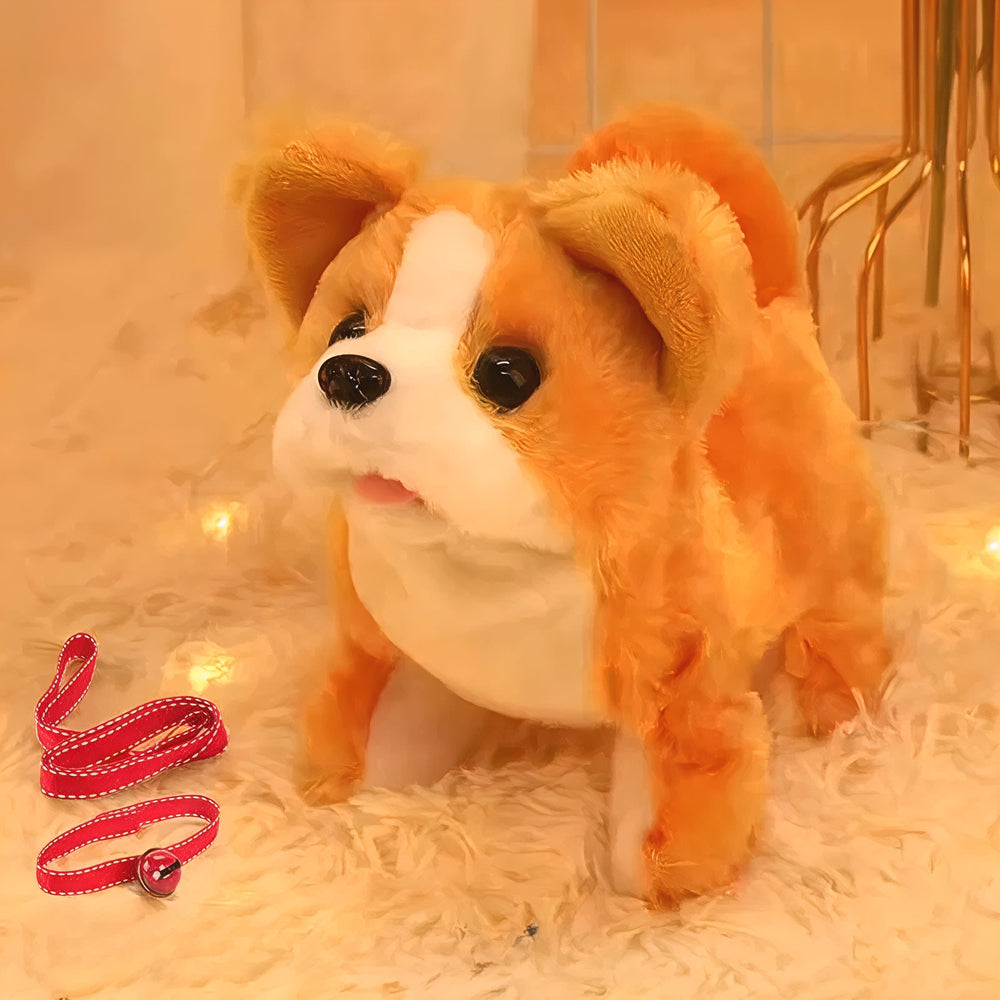 Interactive Robot Dog Toy Realistic Barking Walking Features for Kids 0