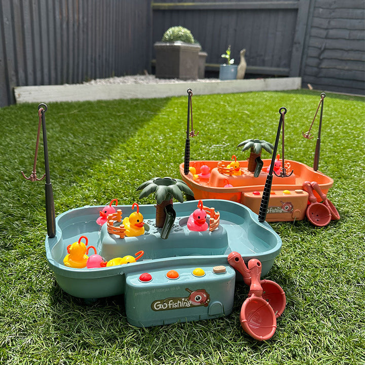 Interactive Water Fishing Game for Kids – Duck Catching Activity to Enhance Motor Skills and Creativity 1