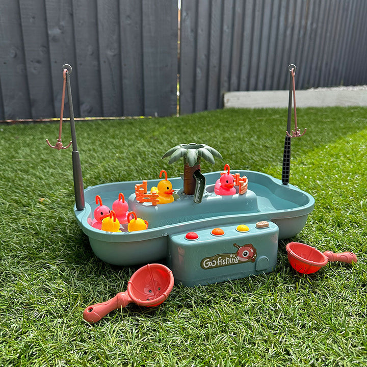 Interactive Water Fishing Game for Kids – Duck Catching Activity to Enhance Motor Skills and Creativity 3