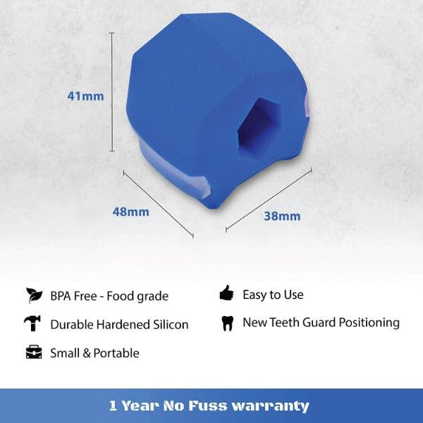 Jawline Exercise Ball - Jaw Exerciser 3 Pack with 3 Strengths Jawline Toner for Men and Women with Necklace and Storage Containers 6