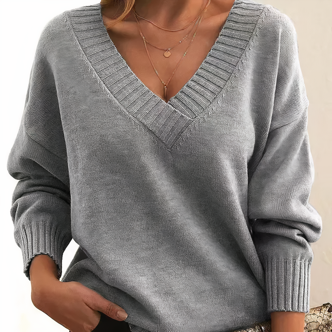 Jell | V-neck sweater 5