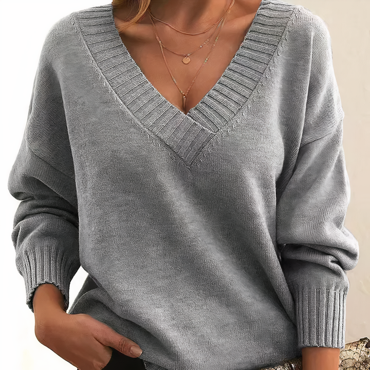 Jell | V-neck sweater 5