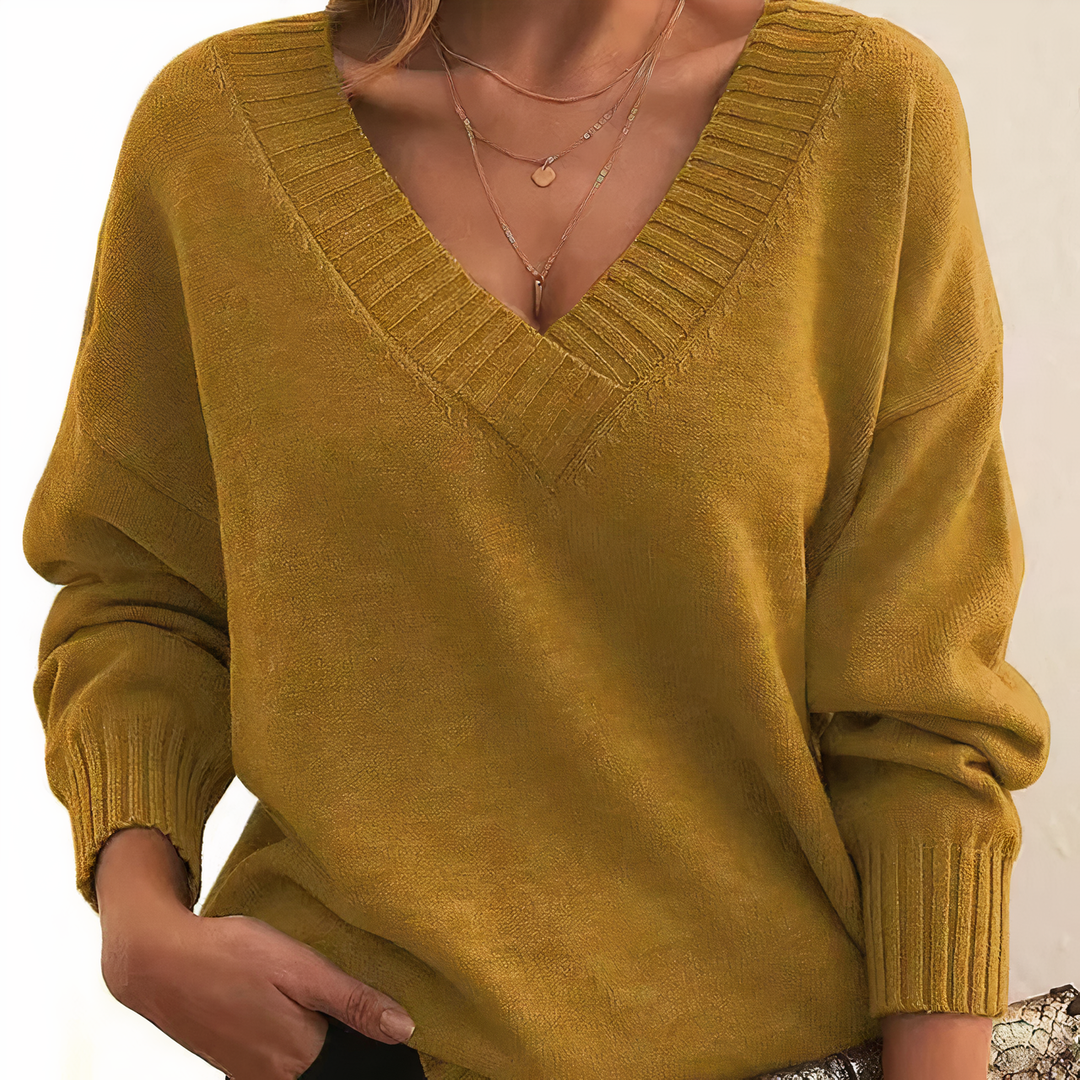 Jell | V-neck sweater 6