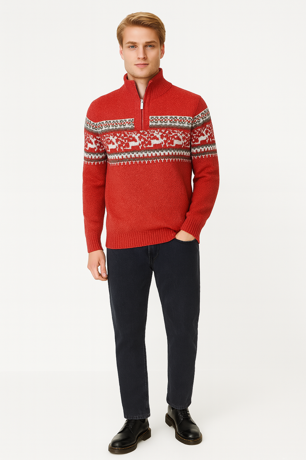 Johan | Festive Knit Sweater with Classic Holiday Charm 1