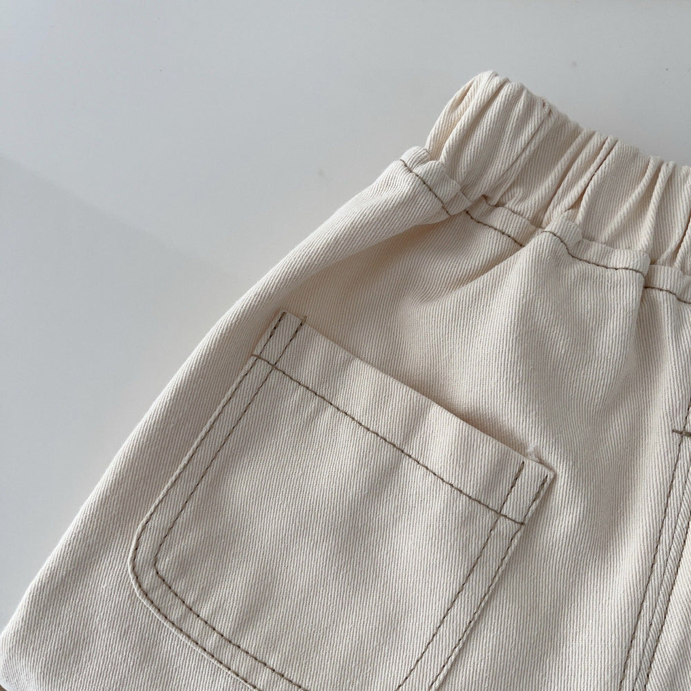 Jongen Relaxed Fit Spijkerbroek Katoen Denim Blauw Abrikoos Zwart 0-5 Jaar 5