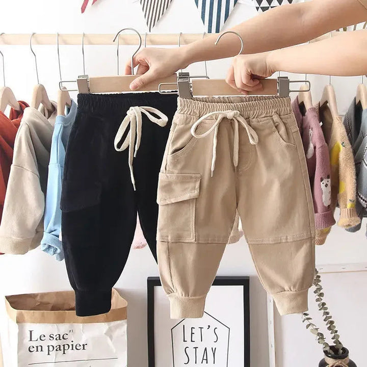 Jongens Cargo Broek Comfortabel Katoen Meerdere Zakjes Actieve Spelletjes 1