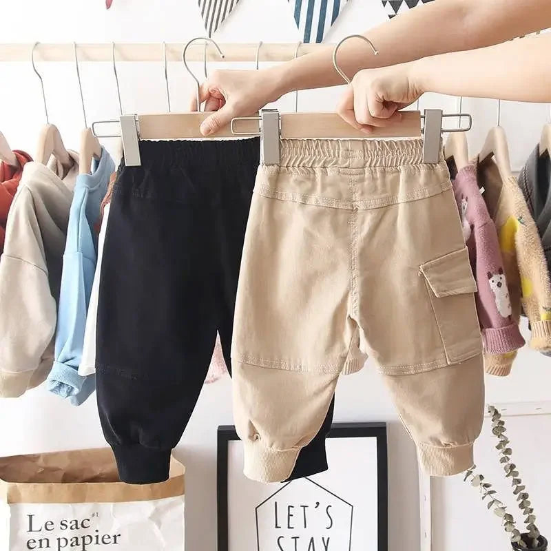 Jongens Cargo Broek Comfortabel Katoen Meerdere Zakjes Actieve Spelletjes 2